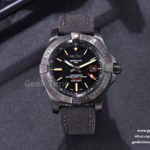 Avenger BlackBird TF 44mm Ti Black Dial Nylon Strap A2824
