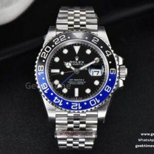 GMT- Master II 126710 BLNR Clean CF Black/Blue Ceramic Jubilee Bracelet DD3285 V3