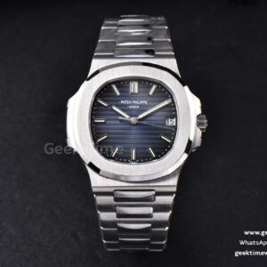 Nautilus 5711/1A PPF 40mm esfera azul texturizada brazalete SS 324CS V2 (Updated To V5)