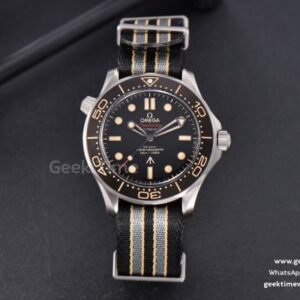 Seamaster 300 “No Time to Die” Limited Edition VSF 42mm Nato-Armband (Metallarmband) V4