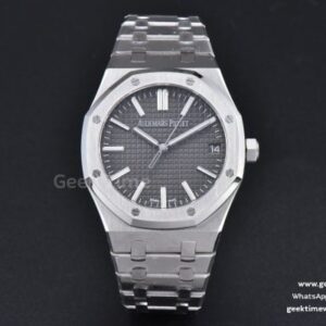 Royal Oak 15510 “50th Anniversary” APSF 41mm SS graues Zifferblatt SS-Armband SA4302 Super Clone