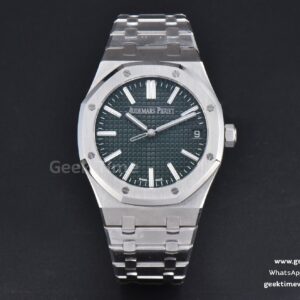 Royal Oak 15510 “50th Anniversary” APSF 41mm SS grünes Zifferblatt SS-Armband SA4302 Super Clone