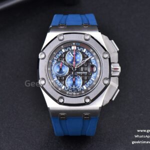 Royal Oak Offshore 26568PM JF 44mm blaues Zifferblatt blaues Kautschukarmband A3126