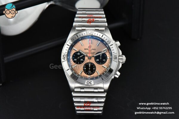 Chronomat B01 42MM GF RG/Black Dial SS Bracelet 7750 - Image 2