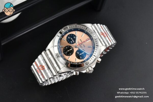 Chronomat B01 42MM GF RG/Black Dial SS Bracelet 7750 - Image 4