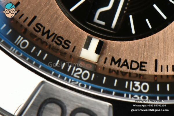 Chronomat B01 42MM GF RG/Black Dial SS Bracelet 7750 - Image 9