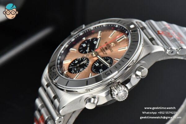 Chronomat B01 42MM GF RG/Black Dial SS Bracelet 7750 - Image 10