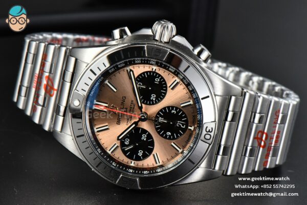 Chronomat B01 42MM GF RG/Black Dial SS Bracelet 7750 - Image 12