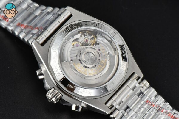 Chronomat B01 42MM GF RG/Black Dial SS Bracelet 7750 - Image 17
