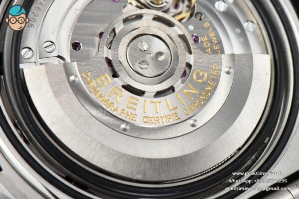 Chronomat B01 42MM GF RG/Black Dial SS Bracelet 7750 - Image 20