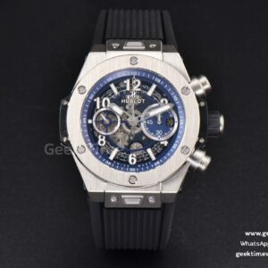 Big Bang Unico 45mm BBF Skeleton Dial Black Rubber Strap A1280