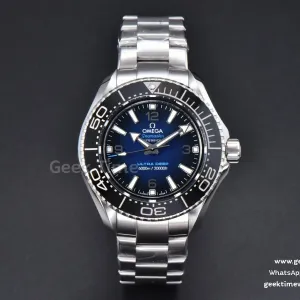 Seamaster Planet Ocean Ultra Deep 45.5mm VSF cadran dégradé bleu bracelet SS A8912