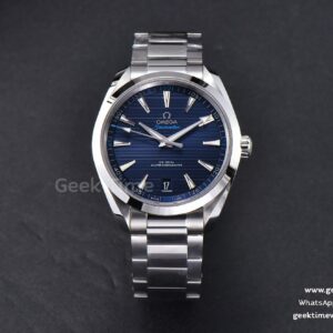 Aqua Terra 150M VSF 41mm Dark Blue Dial Silver Hand Silver Markers SS Bracelet A8900