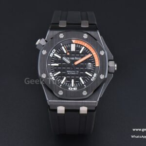Royal Oak Offshore Diver 15707 42mm ZF Black Ceramic Black Dial Rubber Strap A3120