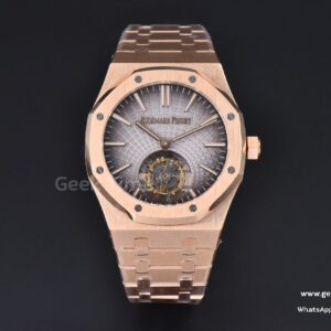 Royal Oak Tourbillon 41mm R8F RG Gray Dial RG Bracelet Flying Tourb V2