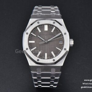 Royal Oak 15510 41mm ’50th Anniversary’ ZF graues Zifferblatt SS-Armband SA4302