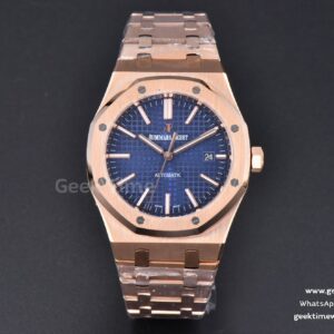 Royal Oak 15400 41mm RG IPF blaues strukturiertes Zifferblatt RG-Armband SA3120