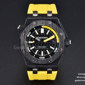 Royal Oak Offshore Diver 42mm IPF schwarz-gelbes Zifferblatt gelbes Kautschukarmband MY9015