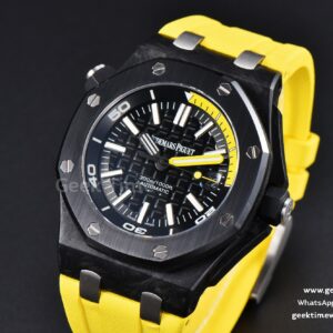 Royal Oak Offshore Diver 42mm IPF Black/Yellow Dial Yellow Rubber Strap MY9015