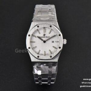 Royal Oak Ladies 33mm 8F weißes Zifferblatt SS-Armband Swiss Quartz