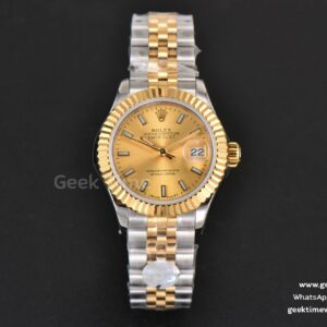 DateJust 28mm Ladies WF YG/SS cadran YG bracelet Jubilee A2236
