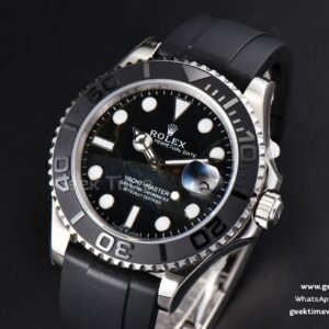 Yacht-Master 42mm CSF Opals Surface Black Dail Oysterflex Strap VR3235