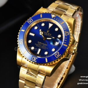 Submariner 116618 LB 40mm VSF YG Blue Dial YG Bracelet VS3130