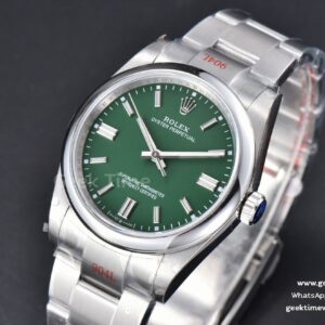 Oyster Perpetual 126000 36mm 904L GMF Green Dial SS Bracelet VR3230