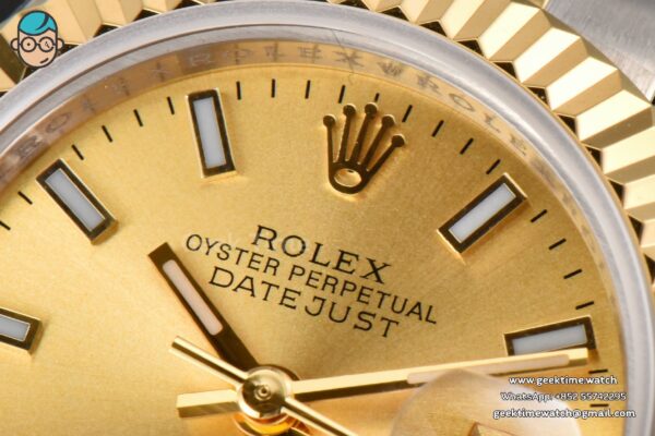 DateJust 28MM Ladies WF YG/SS YG Dial Jubilee Bracelet A2236 - Image 4