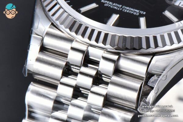 DateJust 36MM 126234 904L VSF Black Dial Lume Marker Jubilee Bracelet VS3235 - Image 10