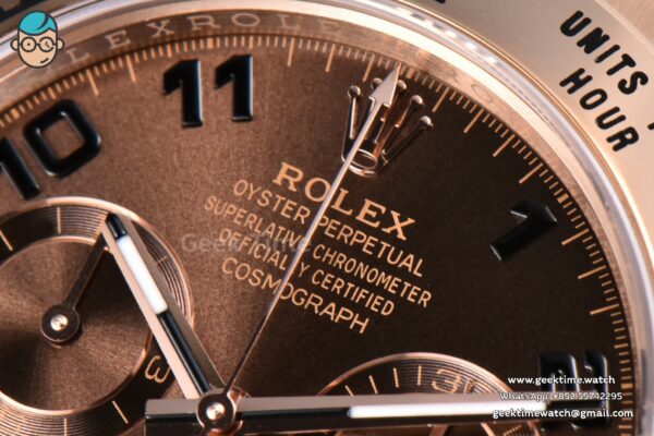Daytona 116505 RG APSF Brown Dial Digital Marker RG Bracelet SH4130 - Image 5