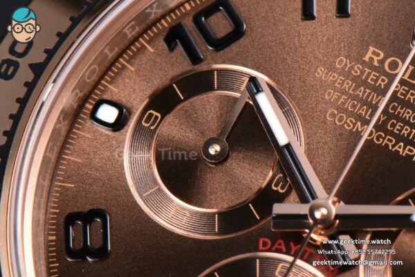 Daytona 116505 RG APSF Brown Dial Digital Marker RG Bracelet SH4130 - Image 6