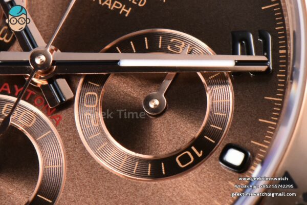 Daytona 116505 RG APSF Brown Dial Digital Marker RG Bracelet SH4130 - Image 7