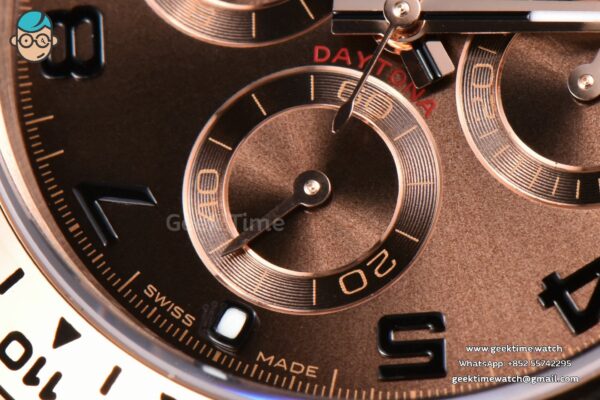 Daytona 116505 RG APSF Brown Dial Digital Marker RG Bracelet SH4130 - Image 8