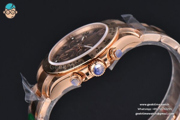 Daytona 116505 RG APSF Brown Dial Digital Marker RG Bracelet SH4130 - Image 11