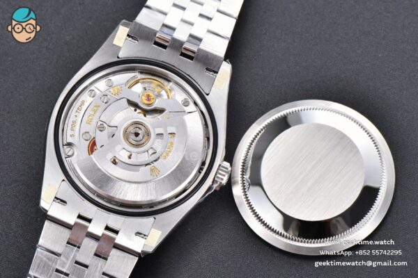 DateJust 36MM 126234 904L VSF Black Dial Lume Marker Jubilee Bracelet VS3235 - Image 23