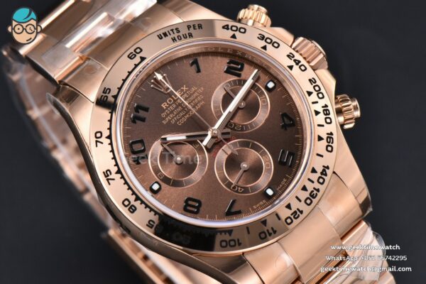Daytona 116505 RG APSF Brown Dial Digital Marker RG Bracelet SH4130 - Image 14