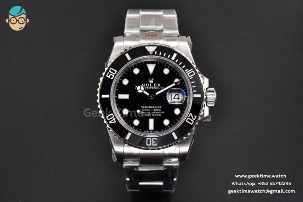 Submariner 126610 LN 41mm King Black Ceramic Black Dial SS Bracelet VR3235 - Image 2