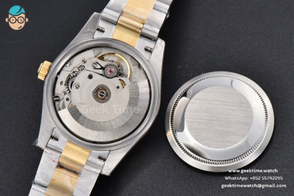 DateJust 31MM 904L YG GMF Fluted Bezel Green Flowers Dial Oyster Bracelet A2824 - Image 20