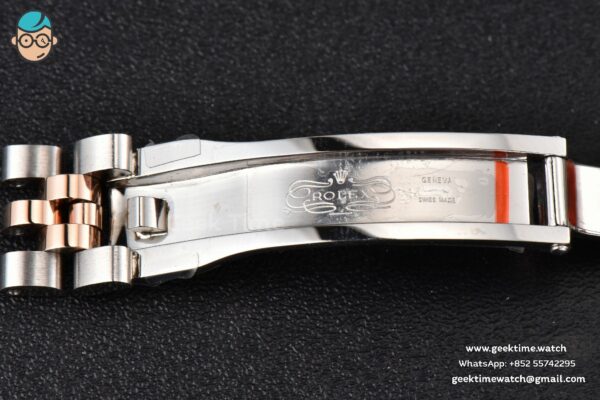 DateJust 28MM Ladies WF RG/SS Diamond RG Dial Roma Marker Jubilee Bracelet A2236 - Image 27