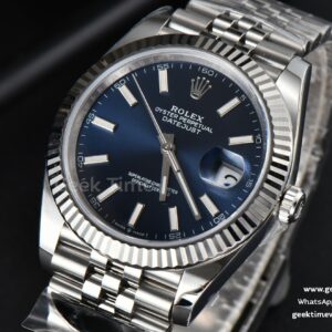 DateJust 41MM 126334 Clean CF Blue Dial Lume Marker Jubilee Bracelet VR3235