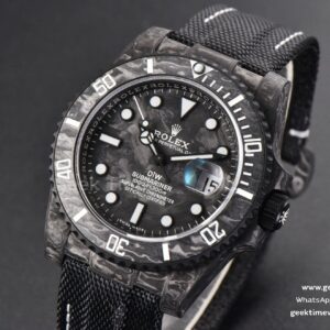 Submariner 40mm DIW VSF Forged Carbon Black Element Nylon Strap