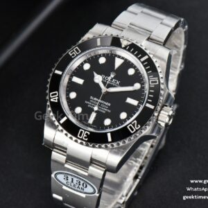 Submariner 114060 No Date 40mm Clean CF 904L Black Dial SS Bracelet VS3130