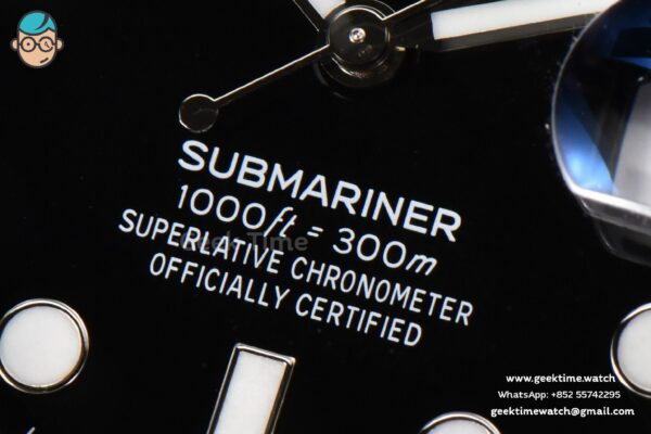 Submariner 126610 LN 41mm King Black Ceramic Black Dial SS Bracelet VR3235 - Image 6