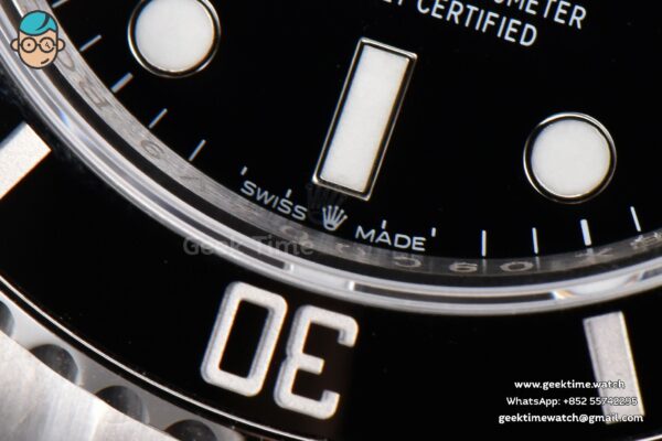 Submariner 126610 LN 41mm King Black Ceramic Black Dial SS Bracelet VR3235 - Image 7