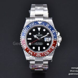 GMT-Master II 126710 BLRO Clean Factory V3 blau-rote Lünette Oyster-Armband DD3285 CHS
