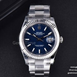 DateJust 41mm 126334 VSF Fluted Bezel Blue Dial Oyster Bracelet VS3235