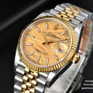 DateJust 36MM YG/SS EWF YG Plam Dial Jubilee Bracelet A3235
