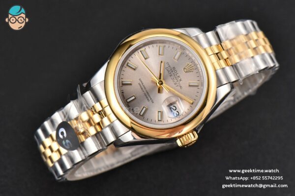 DateJust 28MM Ladies WF YG/SS YG Dial Jubilee Bracelet A2236 - Image 4