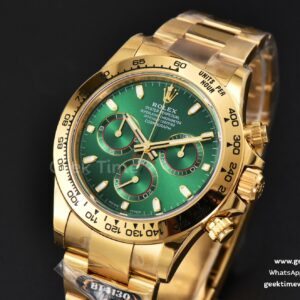 Daytona 116508 YG BTF Green Dial YG Bracelet SA4130